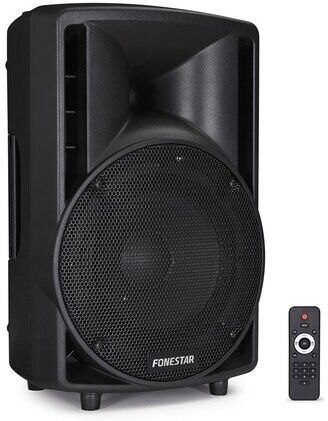Fonestar Altavoz activo ASB-880U con USB-SD-MP3. Negro