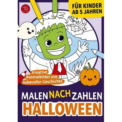 Malen nach Zahlen für Kinder - Halloween, Taschenbuch von Nora Fichtland, Bookmundo