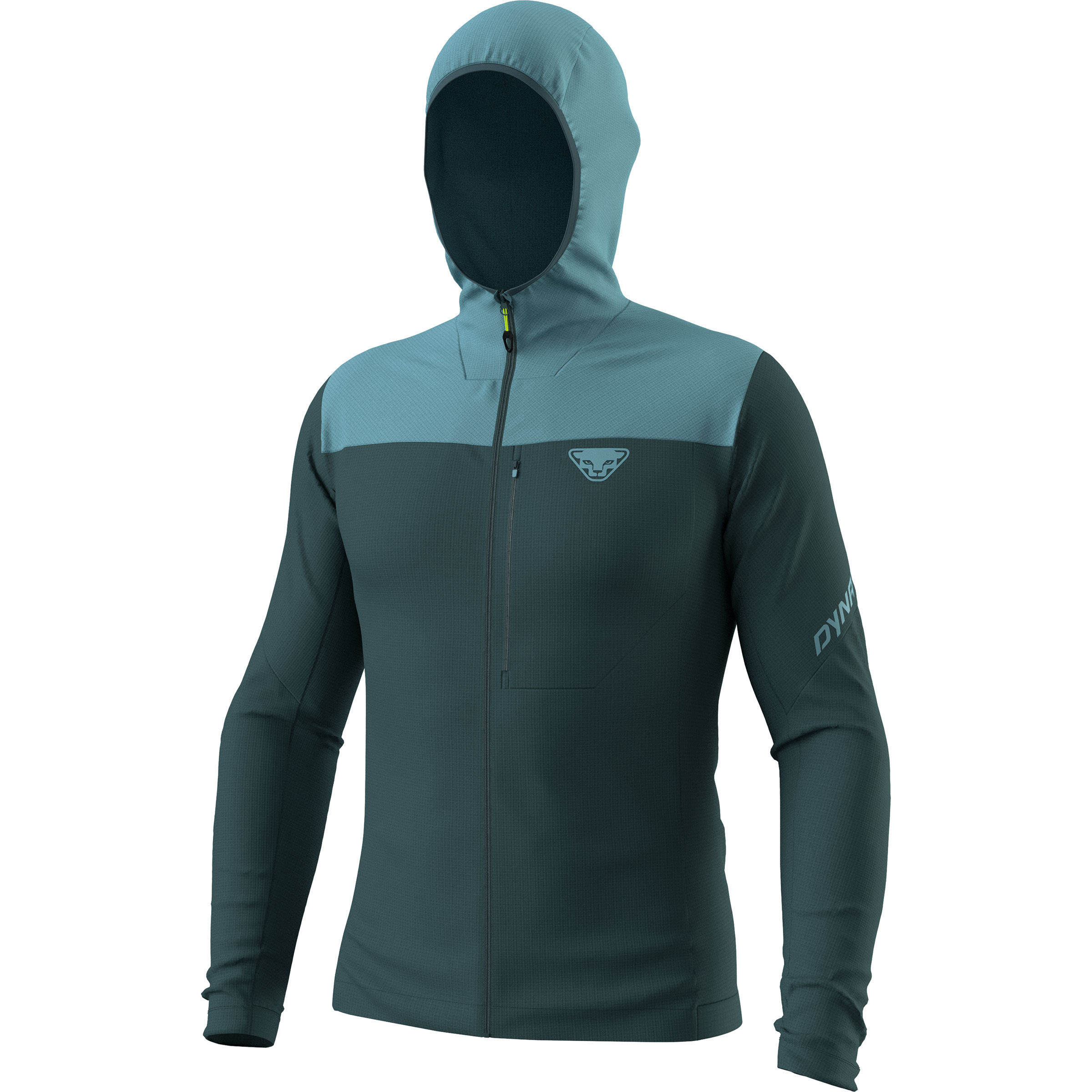 Dynafit Traverse Thermal Herren Fleecejacke blau Größe M Trekking Klein verpackbar