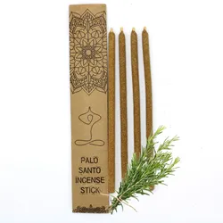 Palo Santo Large Incense Sticks - Rosemary