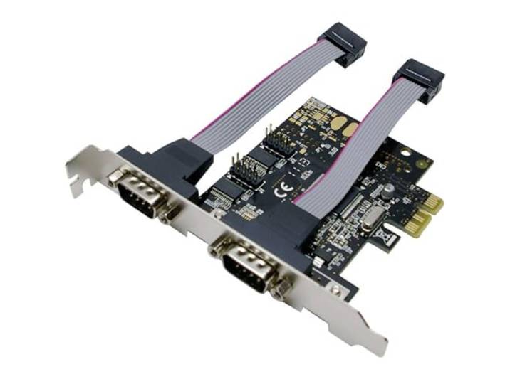 LogiLink Seriële PCI-Express-kaart met 2 poorten