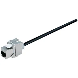 Bachmann Bach CAT6a RJ45 Patch-Leitung Länge 5,0m 918.034 (STP, CAT6a, 5 m), Netzwerkkabel