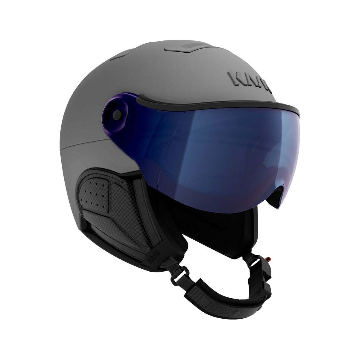KASK Shadow Visor grey iridium mirror (313) ohne Vibes S SHE00061-VISOR-313.56