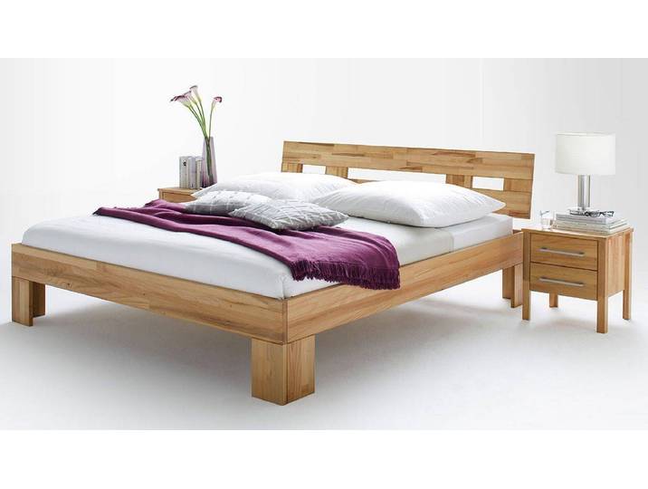 Bett Zera in Kernbuche massiv – 3%-Vorkasse-Rabatt