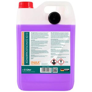 INOX Kühlerfrostschutz IG13, wie G13, gebrauchsfertig, lila, silikathaltig, bis -35°C, 5 Liter