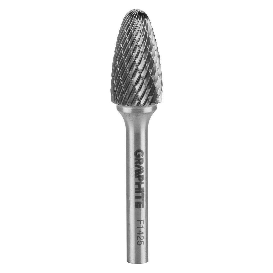 Graphite TCM-Metallschneider, Typ F (Spitze abgerundet), 14 x 25 mm, Schaft 6 x 45 mm (V31AC-TOP-55H373)