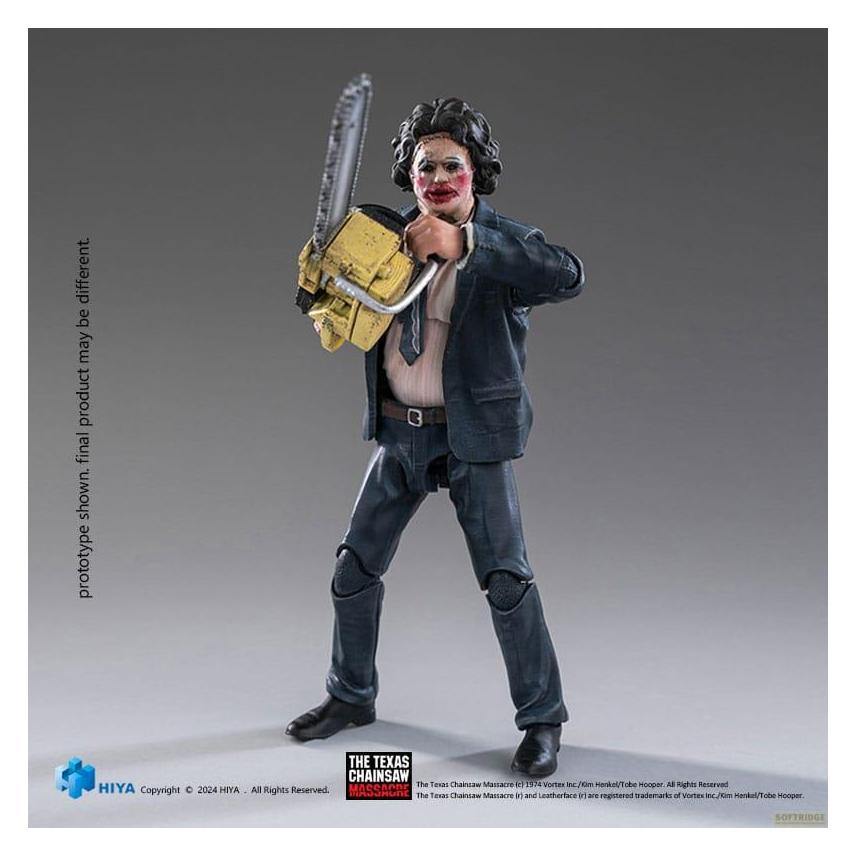 Hiya Toys Texas Chainsaw Massacre (1974) Exquisite Mini Actionfigur 1/18 LeatherFace - Pretty Woman Mask 11 cm (HIYAEMT0248)