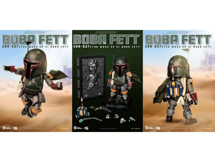 Beast Kingdom Toys Actionfigur EAA-027 Star Wars Episode VI Egg Attack Boba Fett 16 cm Actionfigur