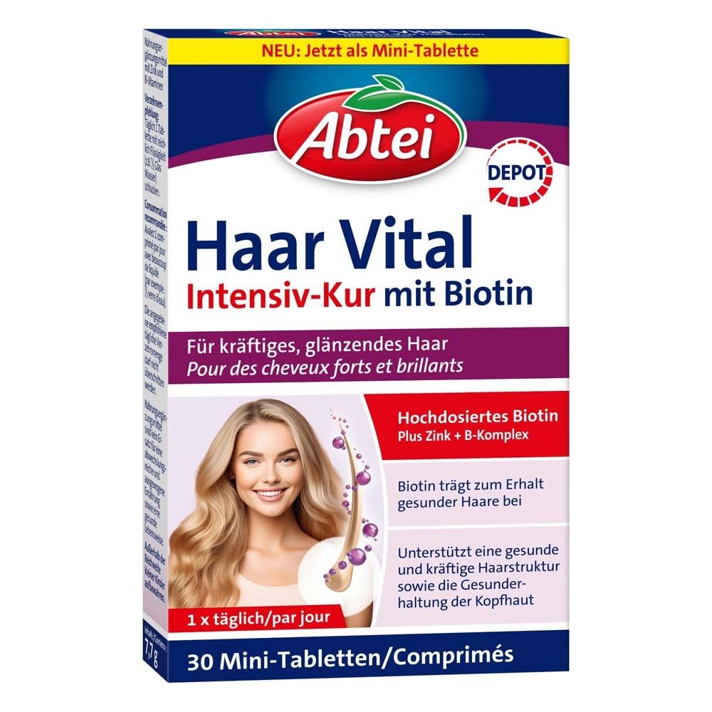 Abtei Haar Vital Intensiv-Kur Tabletten 30 St