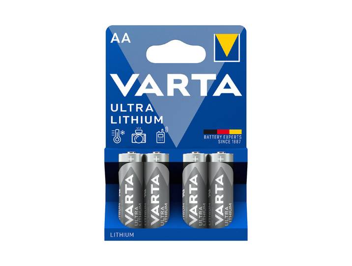 Varta Ultra Lithium AA 4 Stück