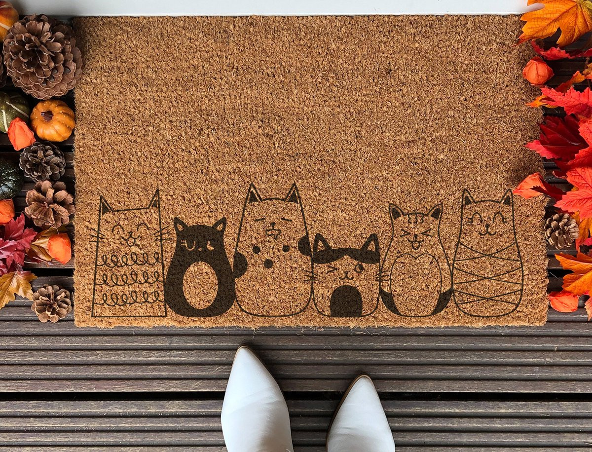 Cat Ingangsmat 90 x 60 cm