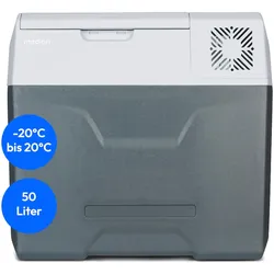 Medion MD13112 CC50 Kompressor Kühlbox Kühl und Warm 47L Kapazität 5V USB, 12/24V -220-240V grau
