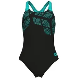 ARENA Kinder Schwimmanzug G KIKKO SWIMSUIT SWIM PRO BACK, Größe 128 in Schwarz Schwarz