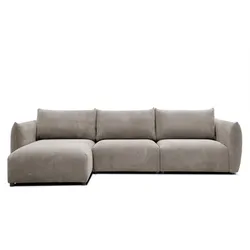 ECKSOFA TAUER 5-Sitzer, taupe