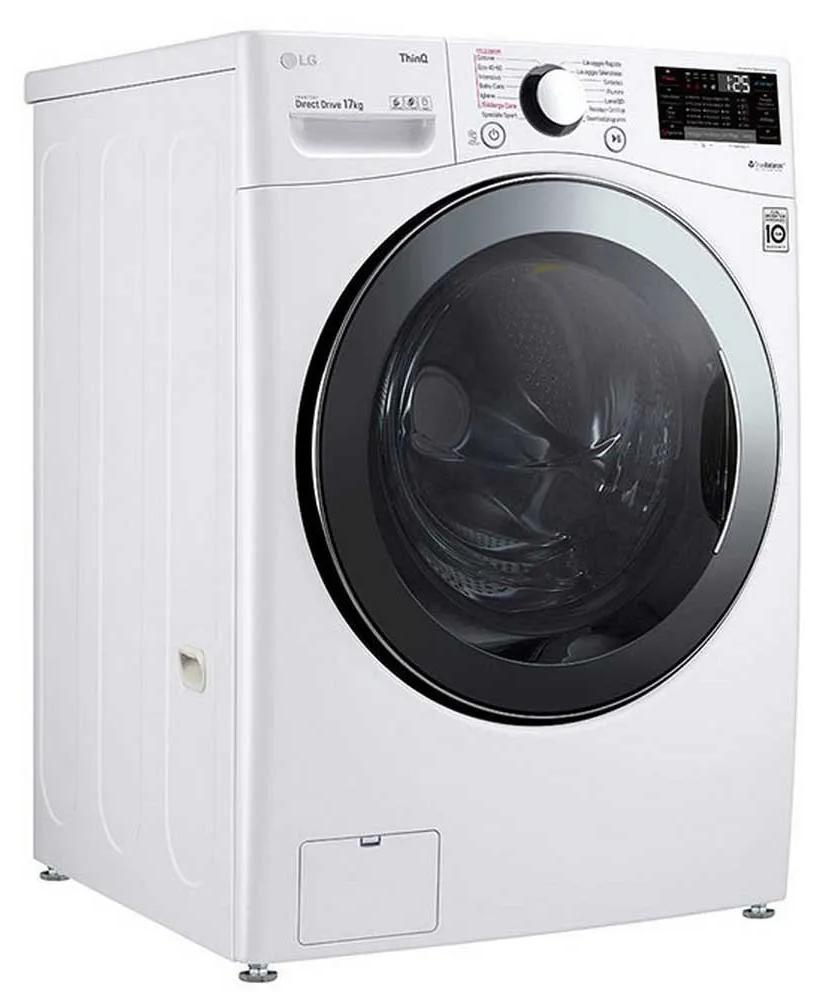 LG F1P1CY2W, Frontlader, 17 kg, B, 74 dB, 1060 RPM, E