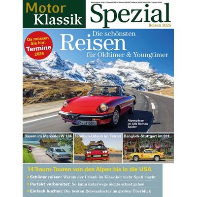 Motor Klassik Spezial Die schönsten Reisen für Oldtimer & Youngtimer, Taschenbuch von , Motorbuch Verlag, 978-3-613-32274-5