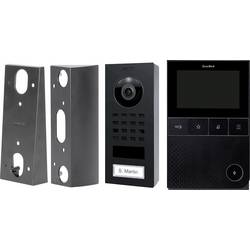 DoorBird Kit D11 Video-Türsprechanlage LAN, WLAN Komplett-Set Graphitschwarz (seidenmatt) 429604449