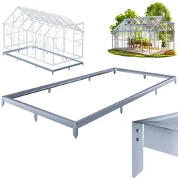 GARDEBRUK® Fundament für Gewächshaus 380x190cm Stahl