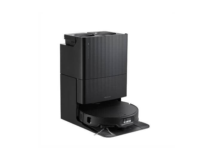 ROBOROCK Saugroboter Qrevo Edge 2X , schwarz, B:35cm H:8cm T:35cm, Saugroboter, 25.000 Pa HyperForce-Saugkraft, Multifunktionsstation, Saugroboter