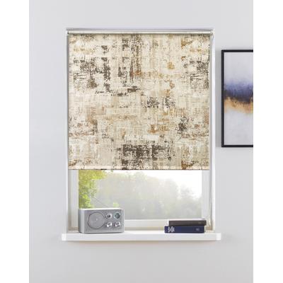 Rollo OTTO HOME "JULIETT" Gr. 3, beige (braun), B:50cm H:150cm, Polyester, Rollos, Seitenzugrollo mit Kettenbedienung, für Fenster & Tür- NEUHEIT