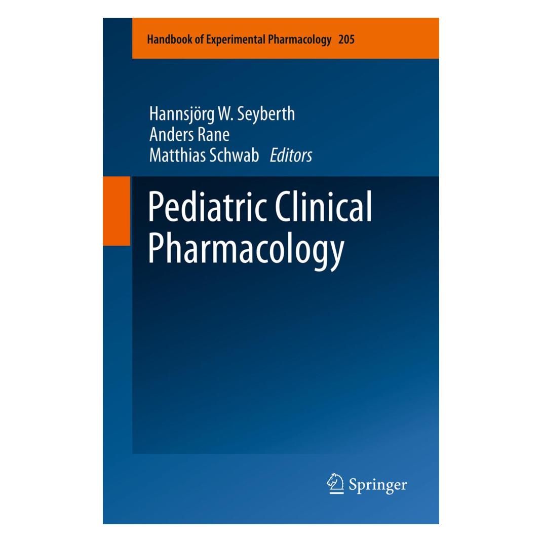 Springer Pediatric Clinical Pharmacology (Englisch, Softcover, Anders Rane, Hannsjörg W. Seyberth, Matthias Schwab) (55548723)