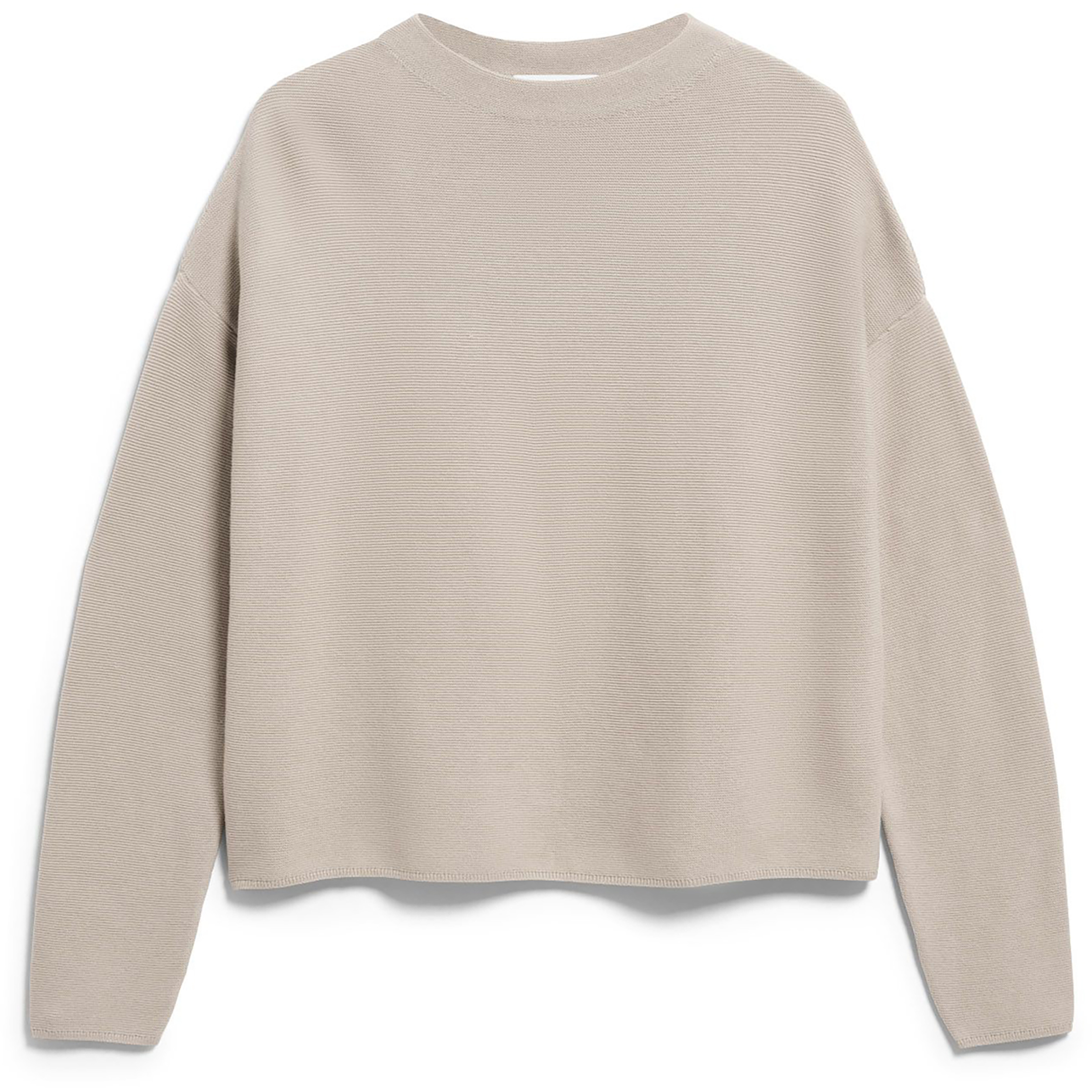 Armedangels Merinaa Links Links Damen Pullover beige Größe L Lifestyle Hautfreundlich