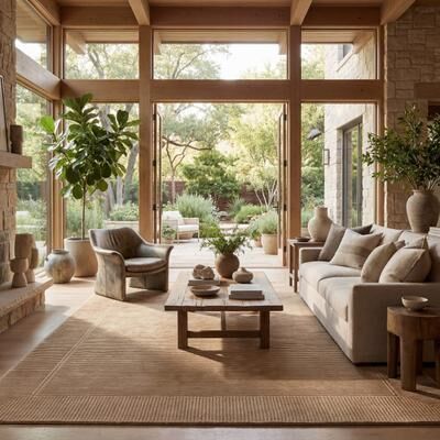 Nuloom Evarielle Bordered Washable Area Rug