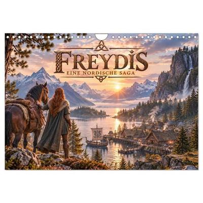 Freydis nordische Saga (Wandkalender 2027 DIN A4 quer), CALVENDO Monatskalender