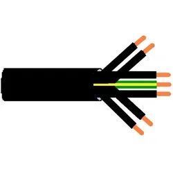 Erdkabel NYY-J7x2,5 - Meterware