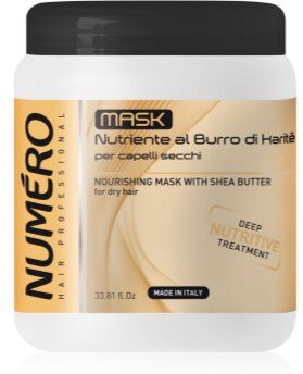 Brelil Professional Nourishing Mask máscara nutritiva com manteiga de karité para cabelo seco 1000 ml. Nourishing Mask
