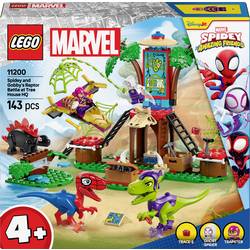 LEGO MARVEL SUPER HEROES 11200 LEGO® MARVEL SUPER HEROES Showdown am Baumhaus: Spidey-Rex vs. Gobby-Raptor