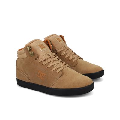 Outdoorwinterstiefel DC SHOES "Crisis 2 Hi Wnt", Herren, Gr. 6, schwarz (tan, schwarz), Obermaterial: Leder [Kuh] / Futter: Textil / Außensohle: Gummi., Schuhe Outdoorwinterstiefel