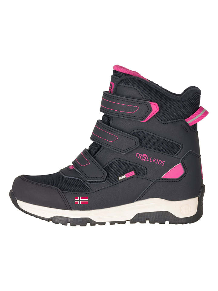Trollkids Winterboots "Lofoten" in Dunkelblau - 29