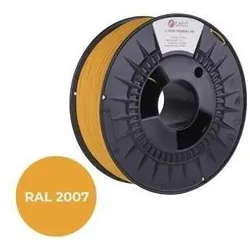 C-Tech Tiskov á struna (filament) PREMIUM LINE, PETG, luminiscenÄnÃ­ svÄ›tl á oranÅ3⁄4ov á, RAL2007 (PETG, 1000 g, 1.75 mm), Filament, Orange