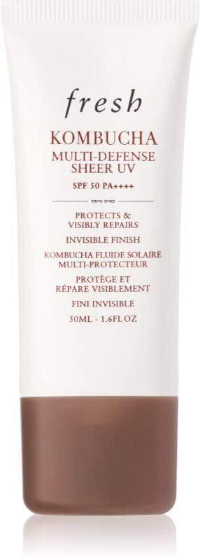 fresh Kombucha Multi-Defense Sheer UV fluide léger protecteur anti-taches brunes SPF 50 50 ml