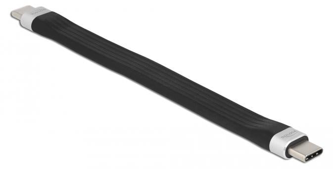 Delock 85770 USB 3.2 Gen2 FPC Flachbandkabel USB Type-C naar Type-C, 13,5 cm