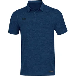 Jako Polo Premium Basics marine meliert L