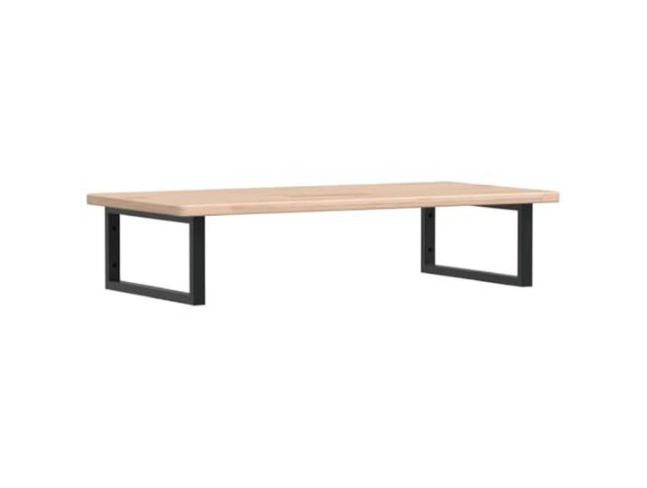 WEMYUFURN Waschtischplatte mit Halterung Stahl und Massivholz Eiche Wandbefestigung,Schweberegal,rechteckige Halterungen,Handtuchaufhängung,nicht vorgebohrte