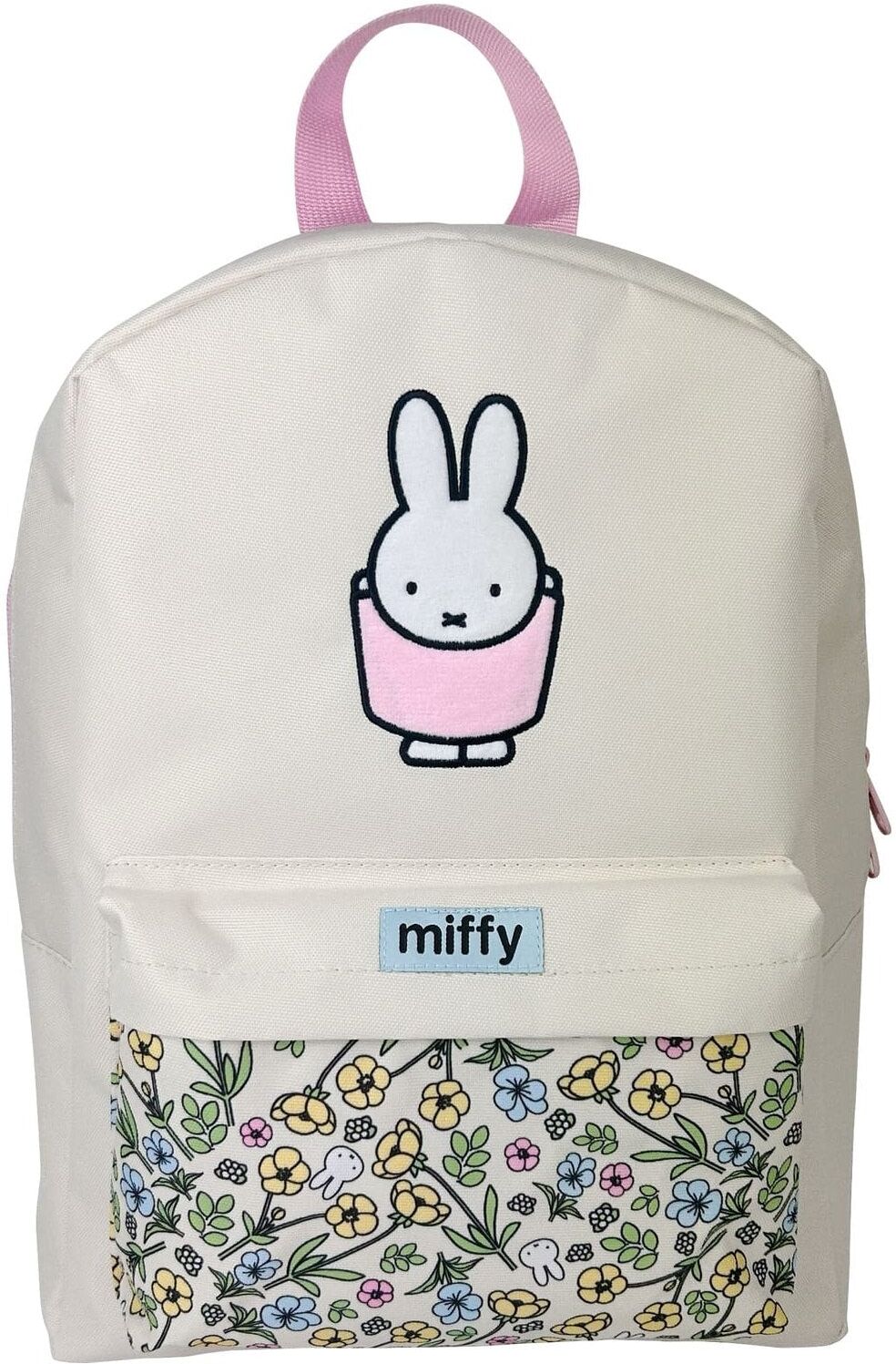 Miffy Buttercup Floral Backpack for Kids, 37cm, Cream, Blueprint