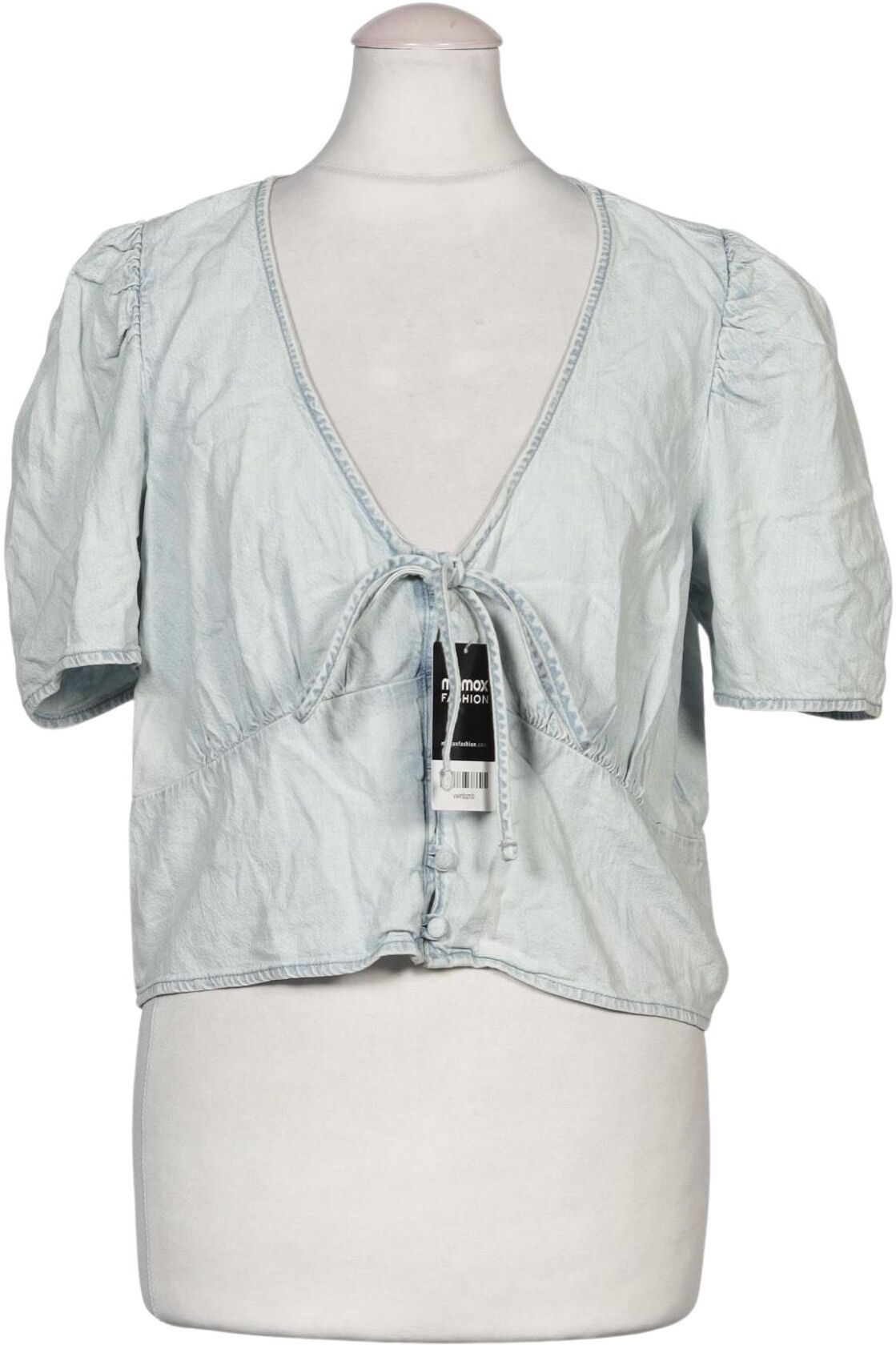 Levis Damen Bluse, Hellblau, Gr. S, Baumwolle - Second Hand