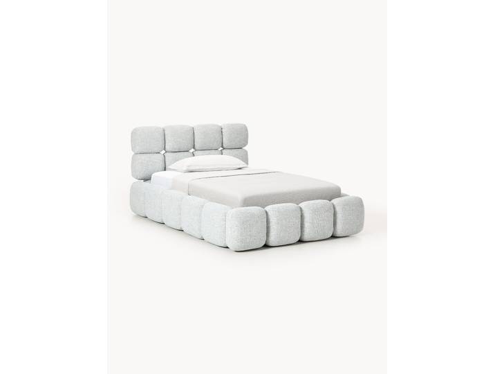 Einzelbett Tayla aus Teddy-Bouclé