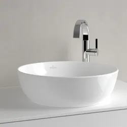 Villeroy & Boch Artis Aufsatzwaschtisch 41794301 ohne Hahnloch, ohne Überlauf, weiß