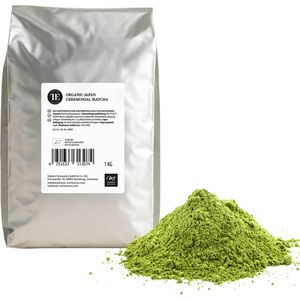 Teahouse-Exclusives Matcha Organic Japan Ceremonial, BIO, aus Shizuoka Tenryu in Japan, in höchster Qualität, 1 kg