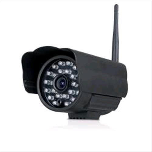 TELE System tVEDO110HDe Beveiligings-IP-camera voor buiten, Wandmontage, Zwart
