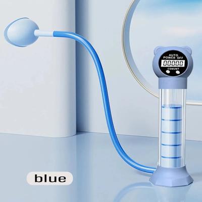 Uplift Treasures Portable Breathing Exercise Trainer For Lung And Core Strength blue