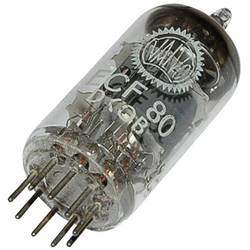 BTB Vertrieb ECF 80 = 6 BL 8 Elektronenröhre Triode-Pentode 100 V, 170 V 14 mA, 10 mA Polzahl: 9 Sockel: Noval Inhalt 1 St.