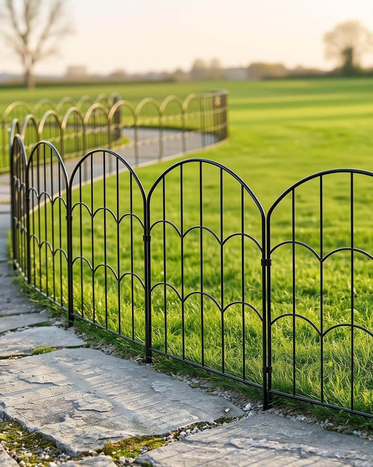 Decoratieve metalen tuinfence voor dierenbescherming