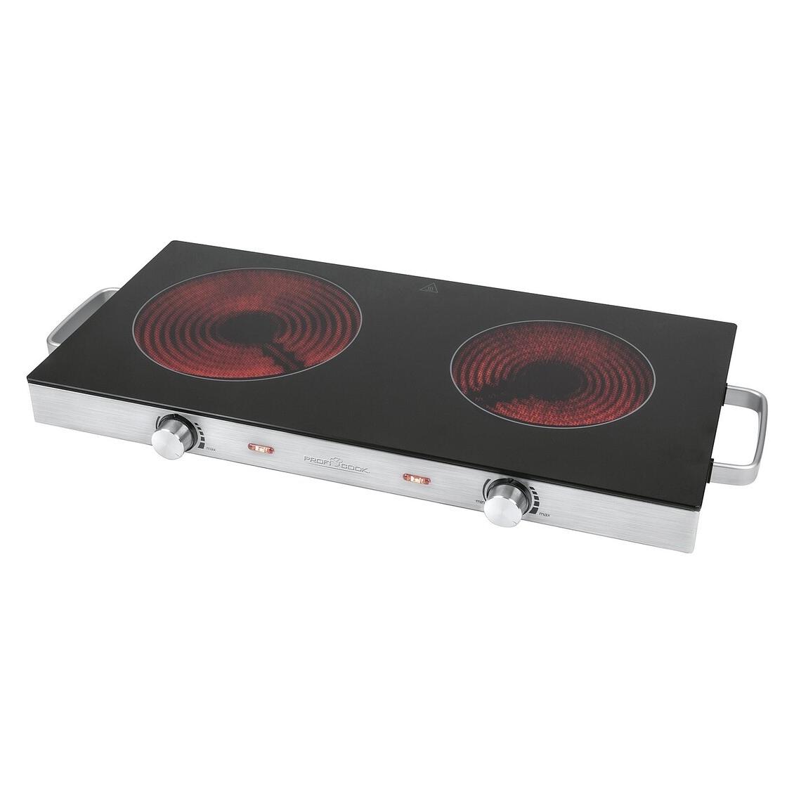 Proficook electric stove PC-DKP 1211 2 burners 2800W (428830)
