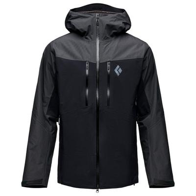 Black Diamond - Mission Alpine Shell - Regenjacke Gr XL schwarz