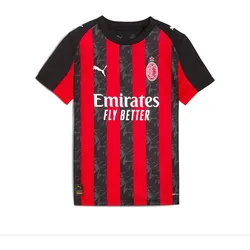 Puma AC Milan Heimtrikot 2025/26 Kinder rot/schwarz
